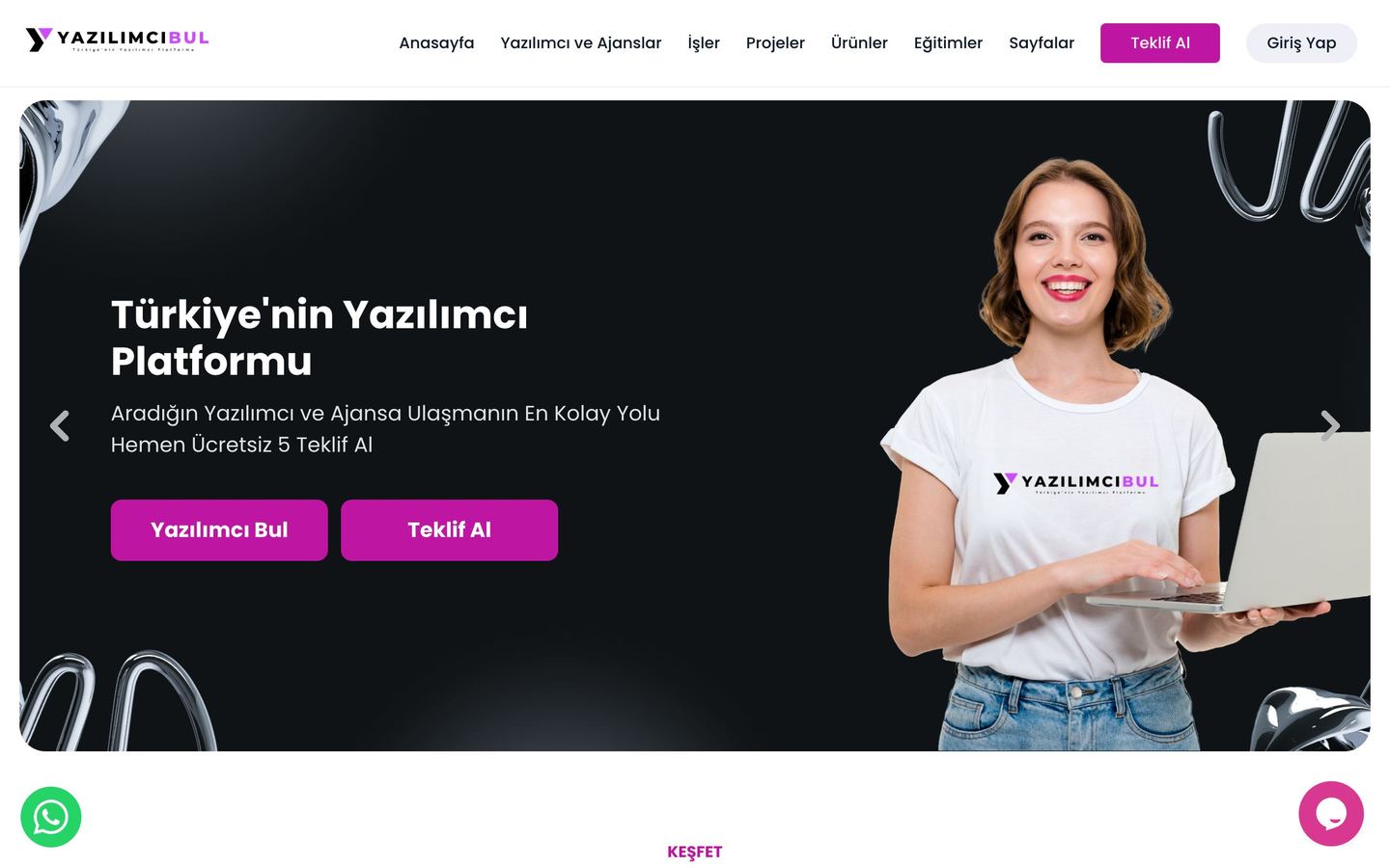 Yazılımcı Bul